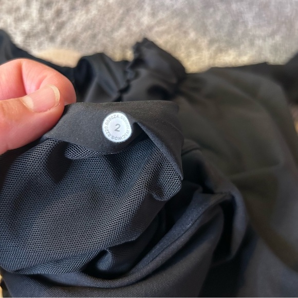 Authentic Lululemon Athletica Joggers With Elastic Waistband, Black, Size 2, - Picture 5 of 5